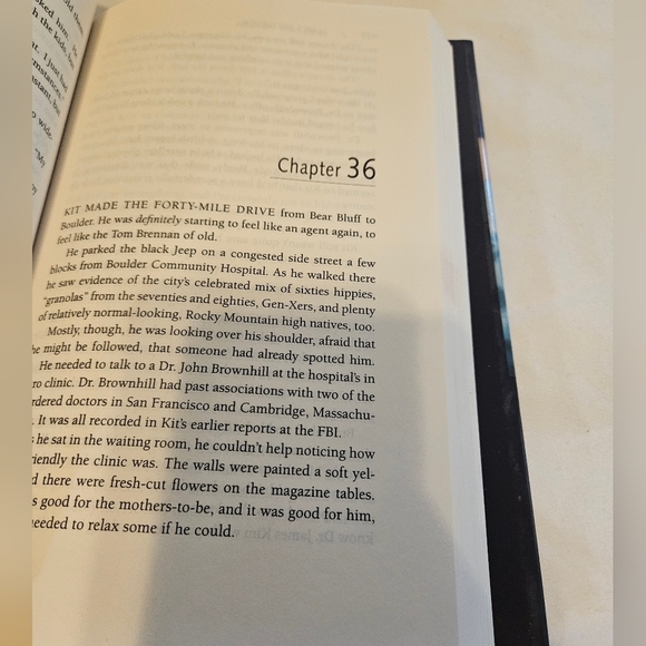 James Patterson When The Wind Blows Little Brown 1st ed. Hardcover 1998 Suspence - Picture 13 of 15